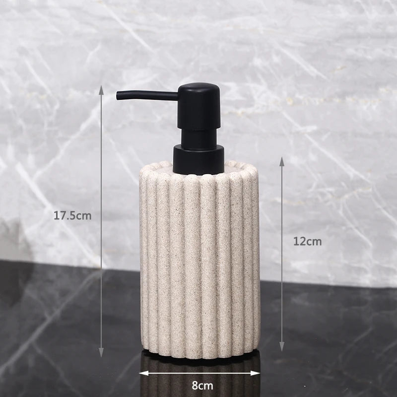Creative hand sanitizer bottle lotion bottle hotel home stay shampoo bath gel sub bottled bathroom accessories soap dispenser
