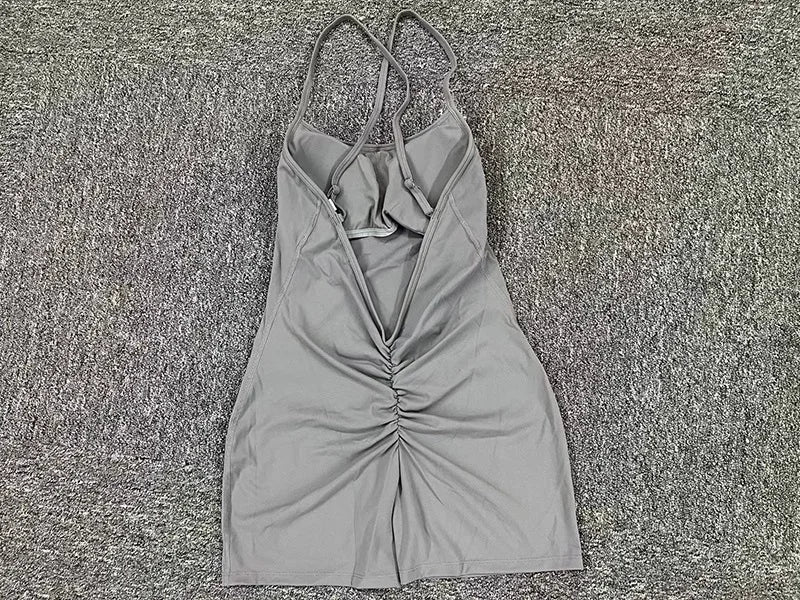 Cloud Rise Yoga SEXY Sports Jumpsuit Women Gym Fitness Playsuit Training Rompers Female Workout Bodysuits Lady Backless Overalls
