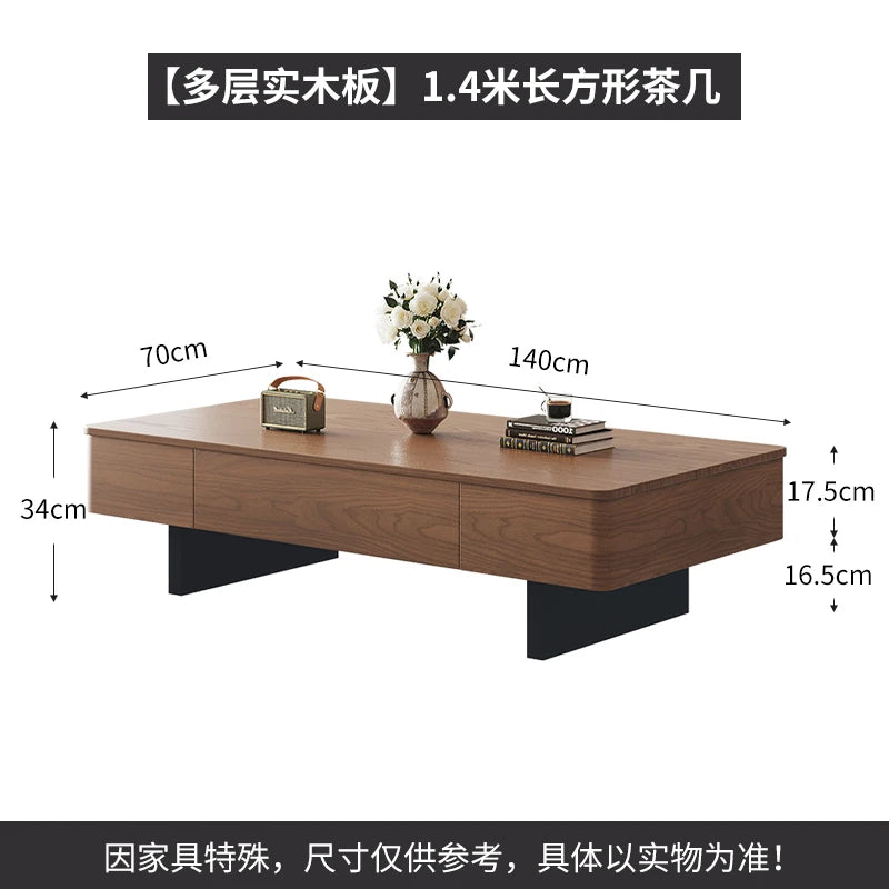 Modern Luxury Coffee Table Aesthetic Minimalist Trendy Coffee Tables Design Storage Mesa De Centro Sala Living Room Furniture