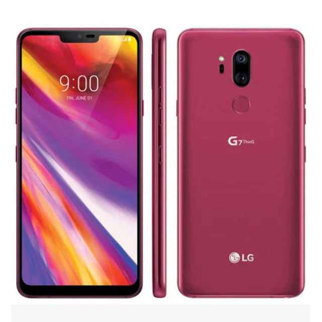 Unlocked LG G7 ThinQ G710N /G710VM 4GB+64GB Snapdragon 845 4G LTE Android Octa Core Rear Camera Dual 16MP 6.1" Mobile Phone