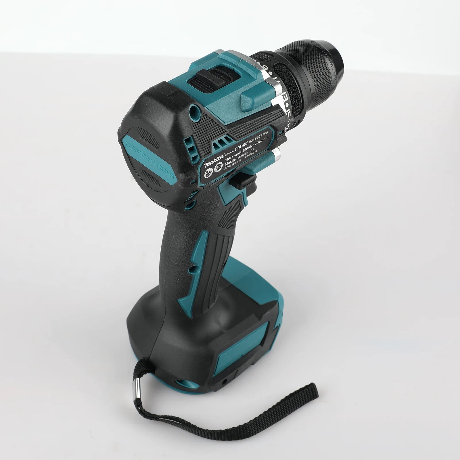 MAKITA 18V New DDF487-10mm electric hand drill 1700RPM  lithium-ion charging impact drill, high torque electric screwdriver