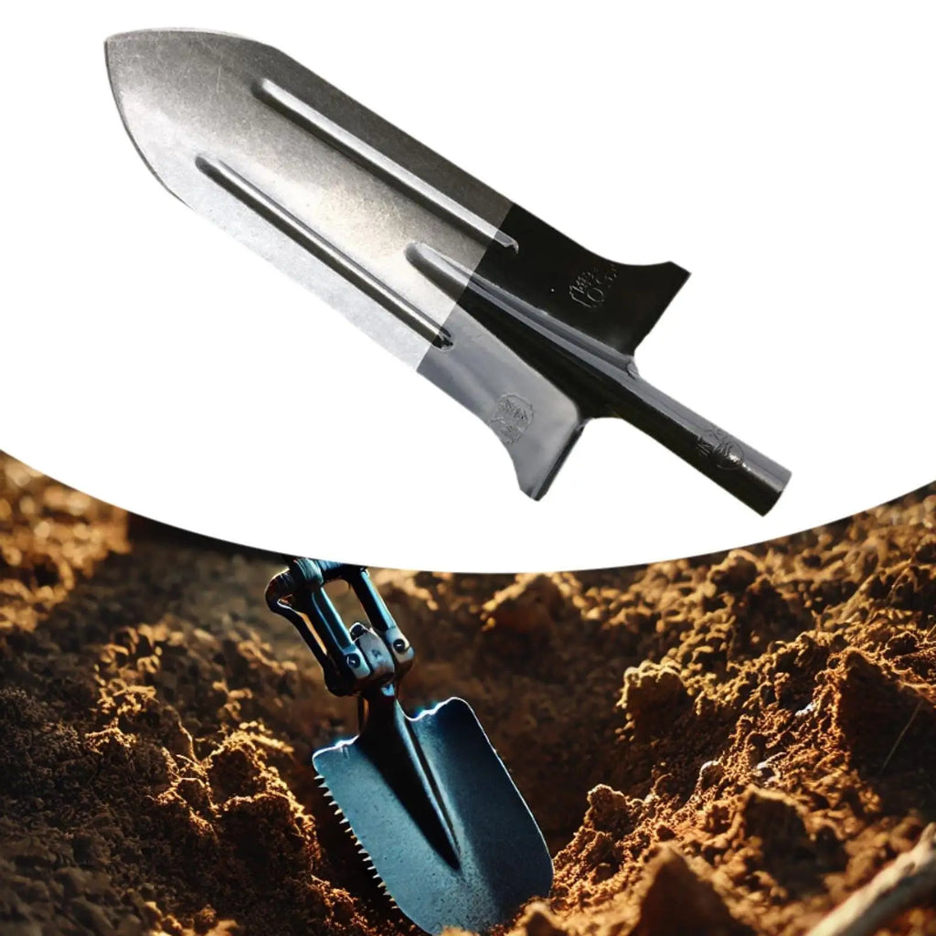 Digging Spade Replacement Head 50x20cm Versatile Trenching Spade Head Handle Hole 3.5cm for Weeding Farming Planting Trees