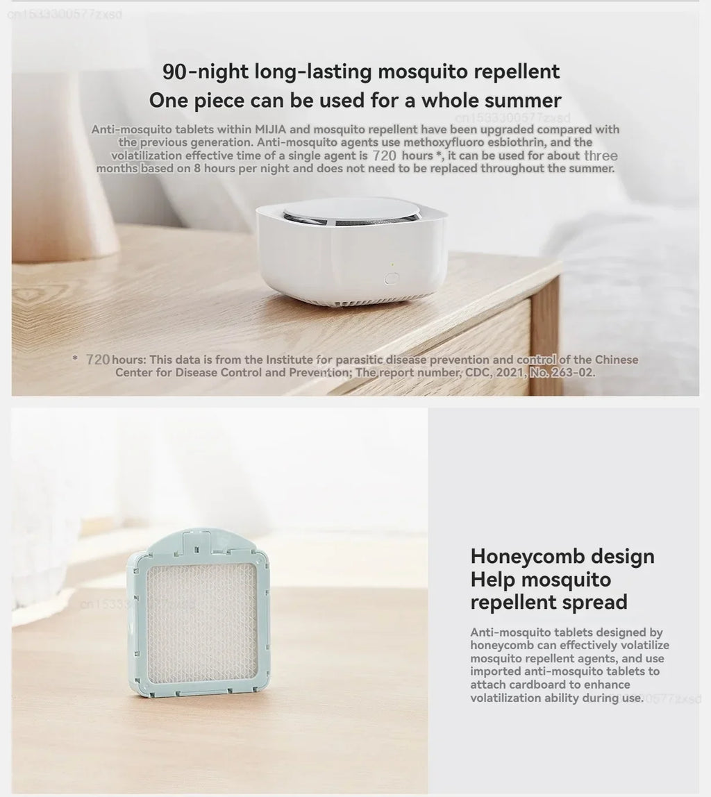 Mosquito Repellent Tablet For Mijia Smart Mosquito Repellent 2 Replacement Long Lasting Anti-mosquito No Toxic Scented