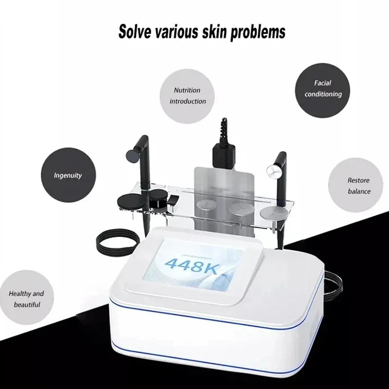 448khz Indiba RET CET Tecar Therapy Radiofrequency Physiotherapy Ablation Weight Loss Capacitive Electric Transfer RF Machine