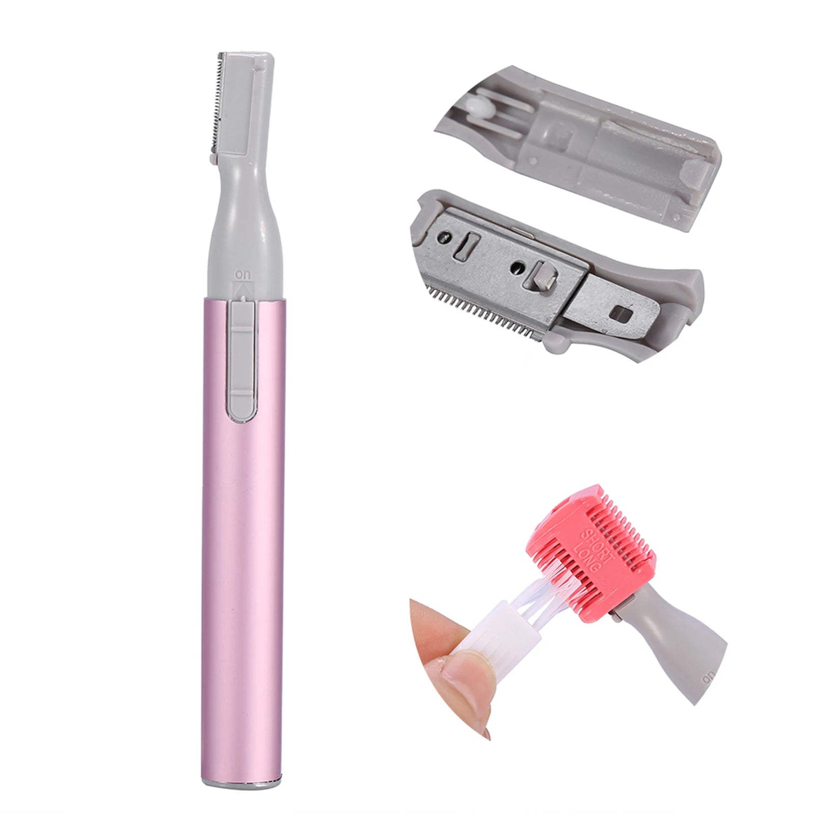 Face Hair Removal New Portable Electric Face Eyebrow Hair Body Blade  Shaver Remover Trimmer Beauty for Women
