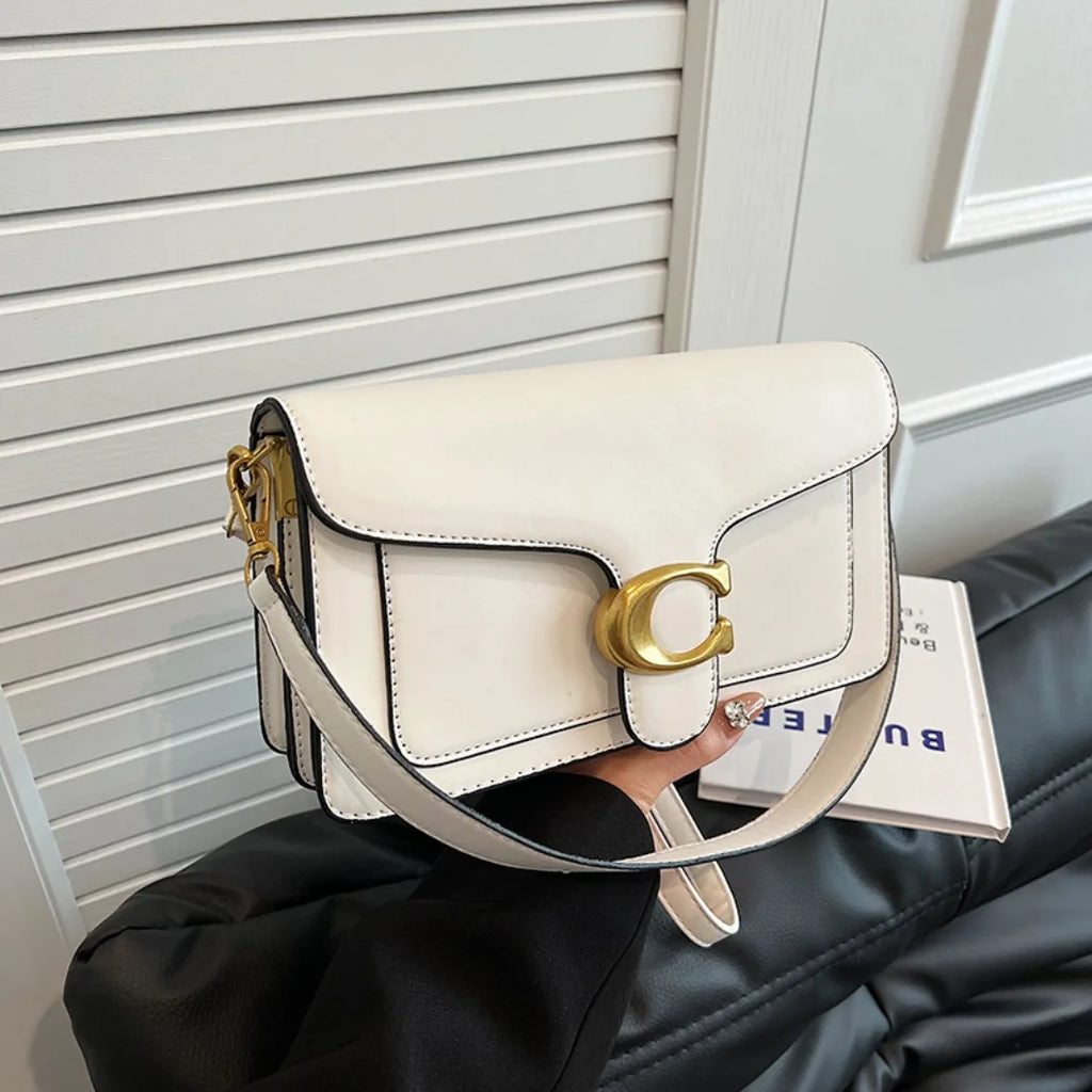 2026 new European retro classic fashionable versatile chain flap crossbody bag, suitable for women to match