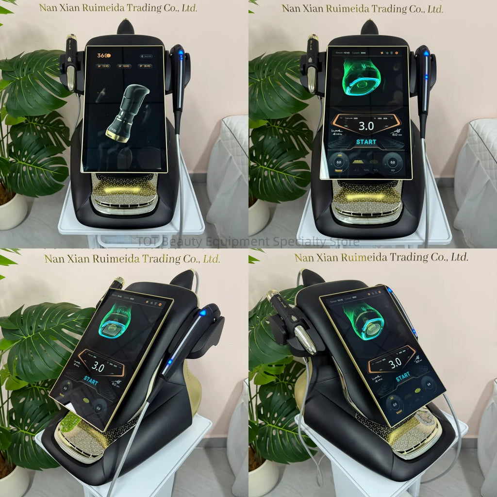 360MAX 25D HiFU 3 In 1 Technology Machine For Non Invasive Facial Slimming Anti Aging And Body Firming