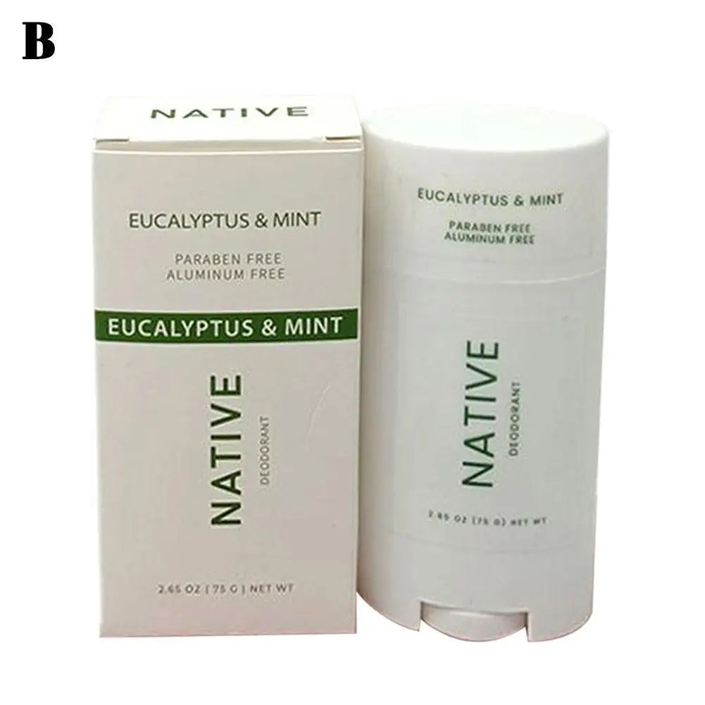 75g NATIVE Original Coconut Vanilla Deodorant Eucalyptus Mint Lavender Rose Sensitive Healthy Body Antiperspirant Cream Stick