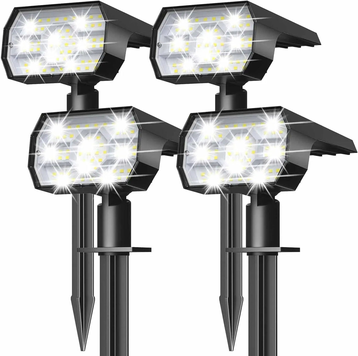 Swiatla Solar Lights Outdoor Waterproof IP68 56 LED 3 Lighting Modes Solar Powered Garden Yard Spot Solar Lights