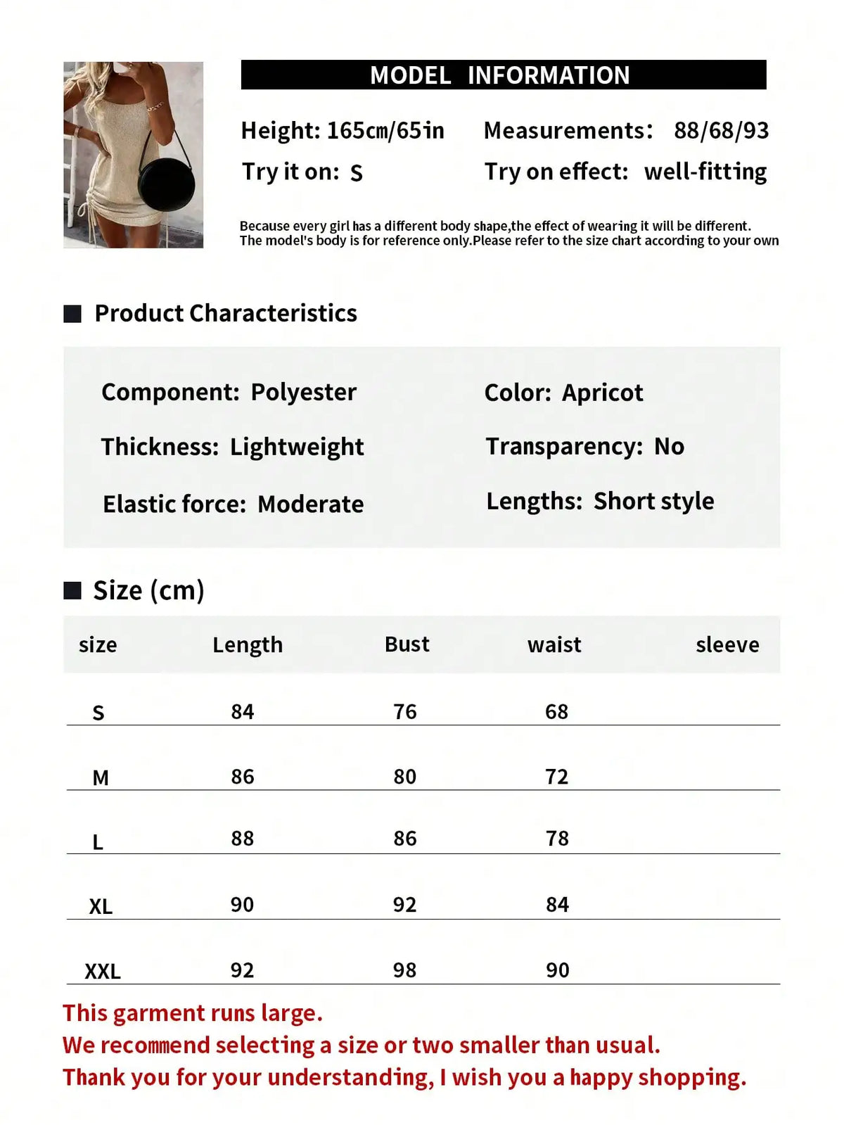 Solid Tie-Up Knit Dress, Sleeveless Elegant Casual, Spring Summer Party Bodycon Mini Dress for Women