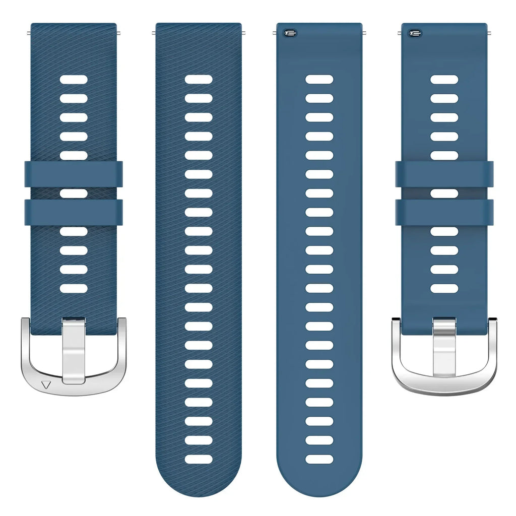 Silicone Strap For Garmin Vivoactive 5 4 Band Forerunner 165 265  255 245 645/Venus 3 Watchband 20mm 22mm Sports Bracelet Correa