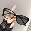 New Trendy Photochromic Glasses Men Women Fashionable Cat Eye Myopia Glasses Vintage Retro Minus Diopter Eyewear 0-1.0-4.0