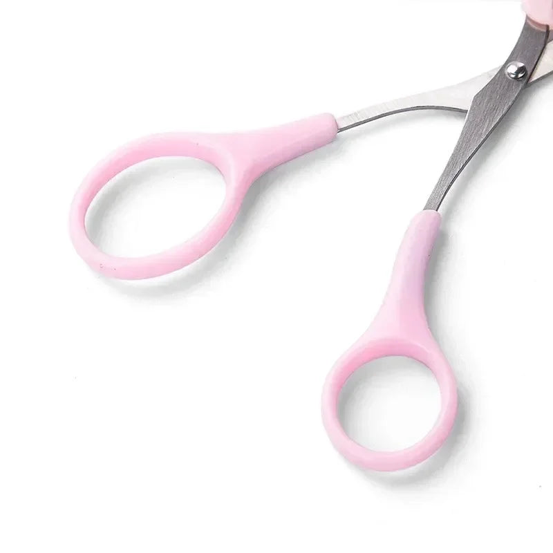 1/3PCS Eyebrow Trimmer Makeup Tools Stainless Steel Eyebrow Scissors with Comb Hair Removal  Eyebrows Shaping Makeup Tools