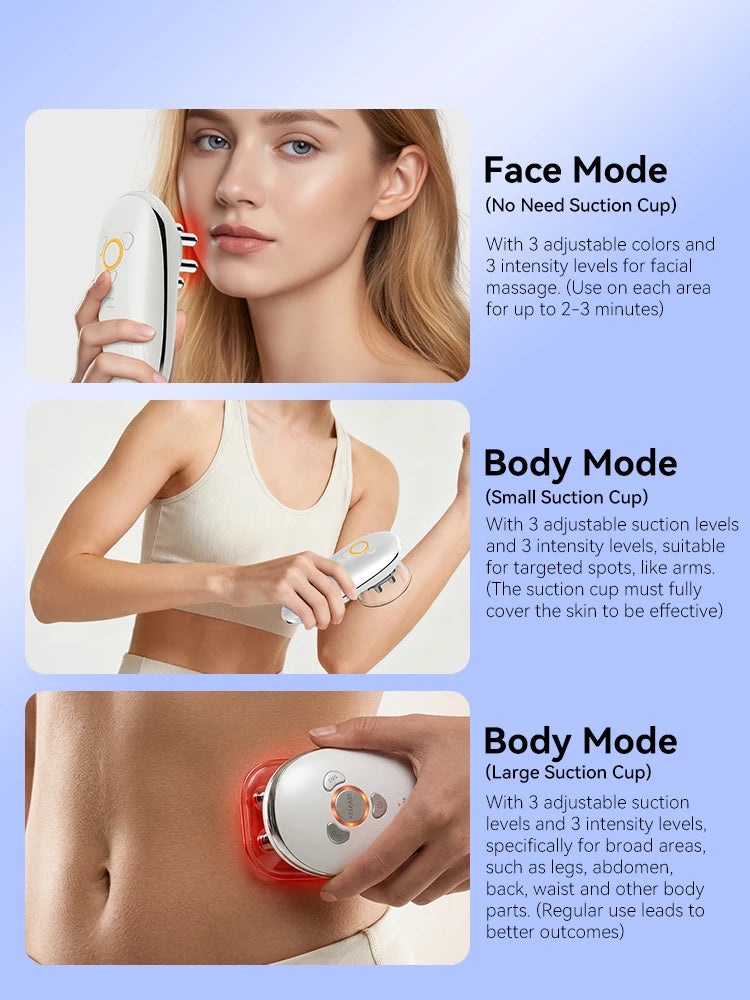 Face & Body Sculpting Massager Body Cellulite Facial Tightening Skin Device Shaping Slimming Device Sculpting & Firming Tools