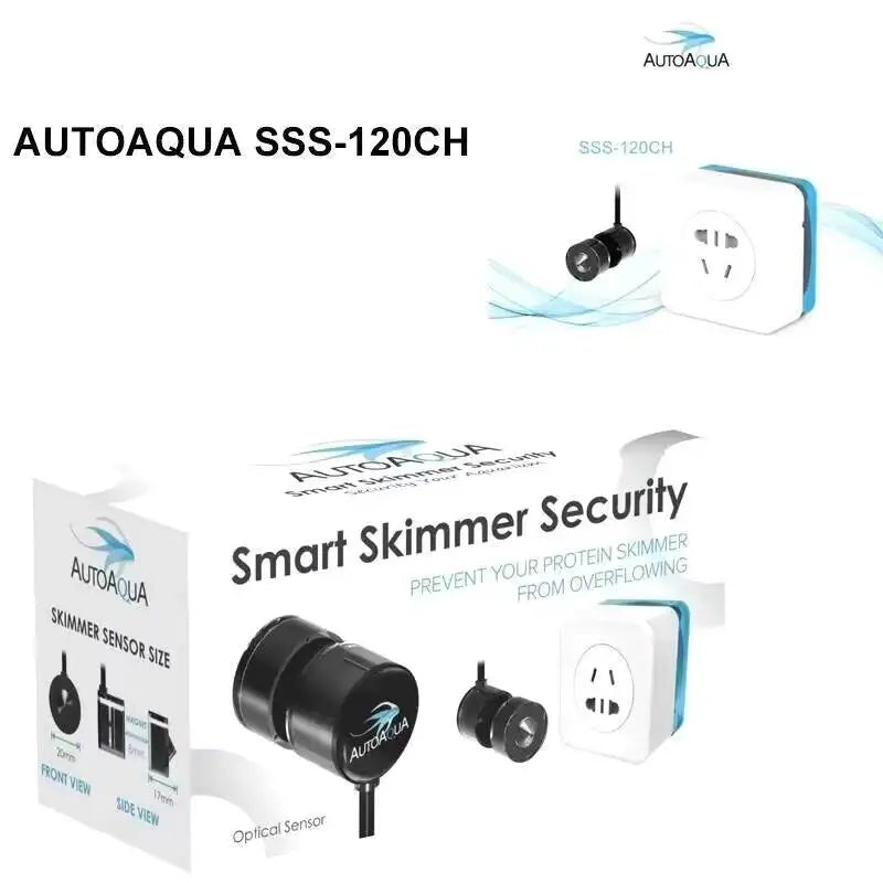 AUTOAQUA SSS-120CH Second Generation Egg Skimmer Explosion-proof Controller, Intelligent Aquarium Automatic Anti-overflow