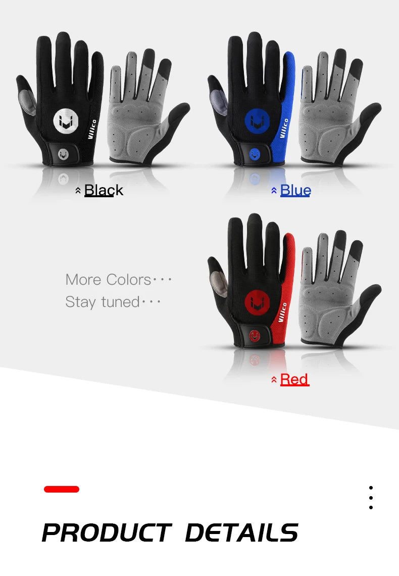 URBANCREW Cycling Gloves — Touchscreen Outdoor Sports