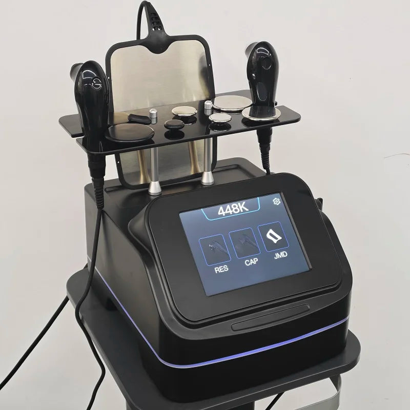 2026 New PORTABLE Tecar Therapy 448khz Physiotherapy Weight Loss RF Body Sculpting and Skin Firming Beauty Device CAP RES JMD