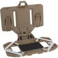 Tactical Admin Phone Platform Molle Cell Phone Holder Carrier Phone Mount with H Harness Strap Shoulder Harness for Screen Size