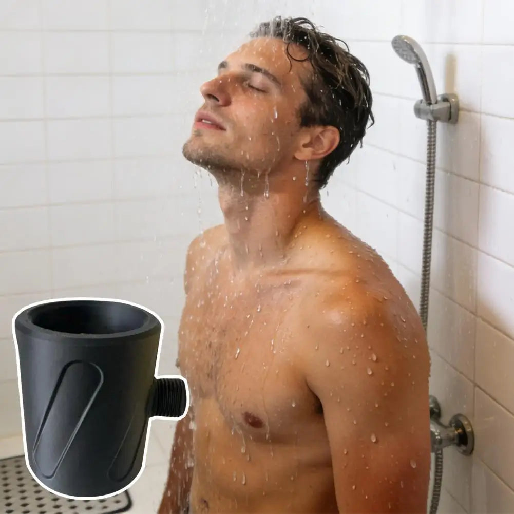 Powerful Shower Head Supercharging Shower Head High Pressure Handheld Shower Head 3d Printed Spiral Nozzle Flushing for Men’s