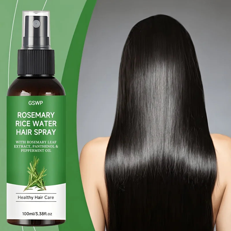 GSWP Rosemary Hair Care Spray, Lightweight and Non-Greasy, It Leaves Hair Soft and Silky, Adds Natural Volume. 100ml/200ml