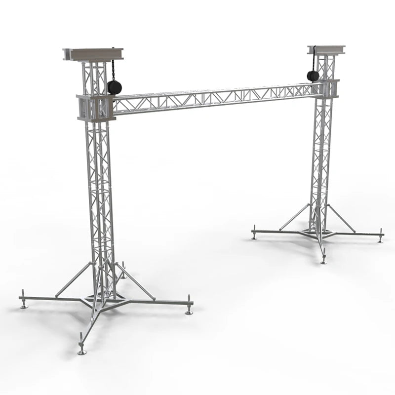 Aluminum Stage Truss Lighting Emitting Diode Screen Background Stage Truss Dj Booth Stage Truss Concert and Event Lighting