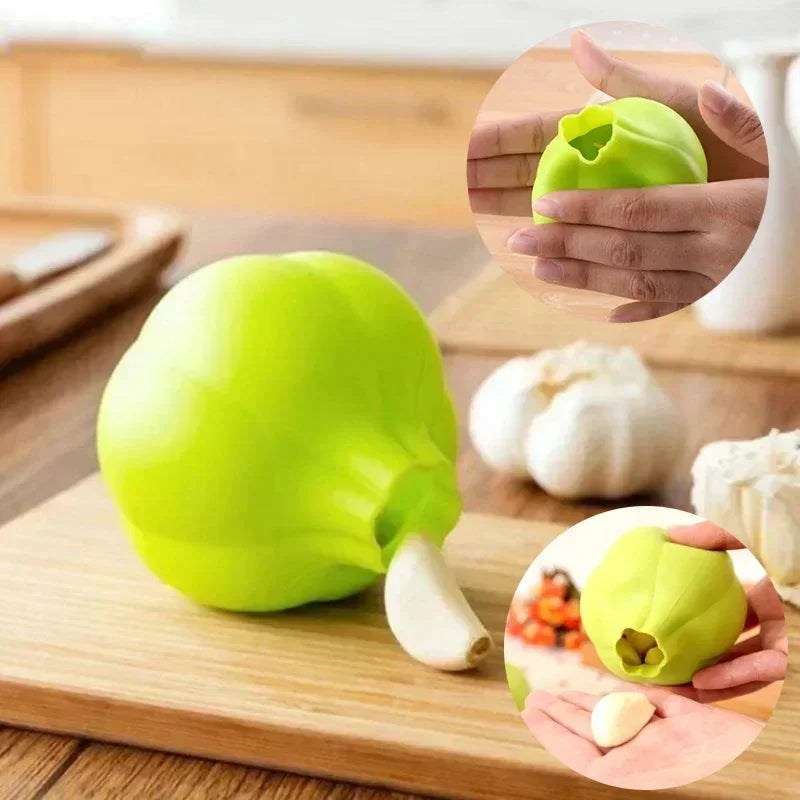 Silicone Garlic Peeler Garlic Skin Remover Easy Quick To Peel Garlic Cloves Roller Peeling Funny Kitchen Gadgets Kithchen Tools