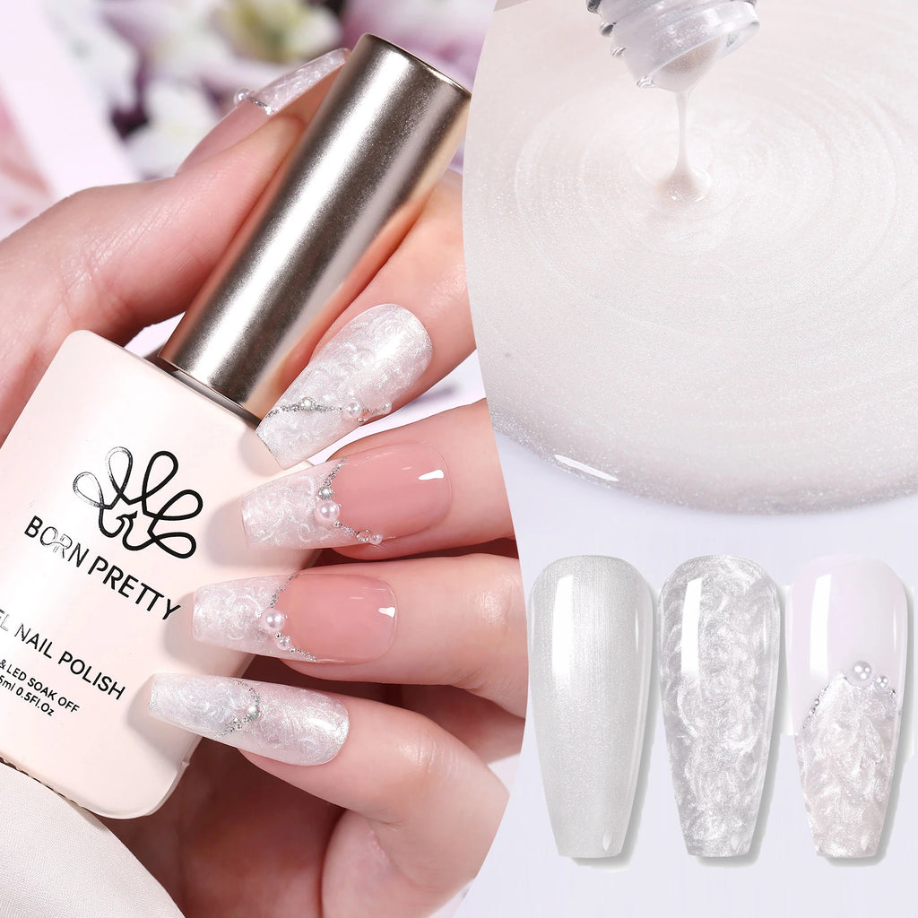 BORN PRETTY 15ml Autumn Nail Blossoming Gel Spreading Effect Watercolor Flower Gel Easy to Apply for Nail Art Manicure Pedicure