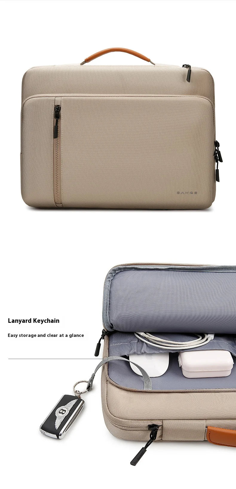 Bange 14inch Nylon Men Business Laptop Bags 15inch Man Laptop Handbags 16inch Laptop Cases