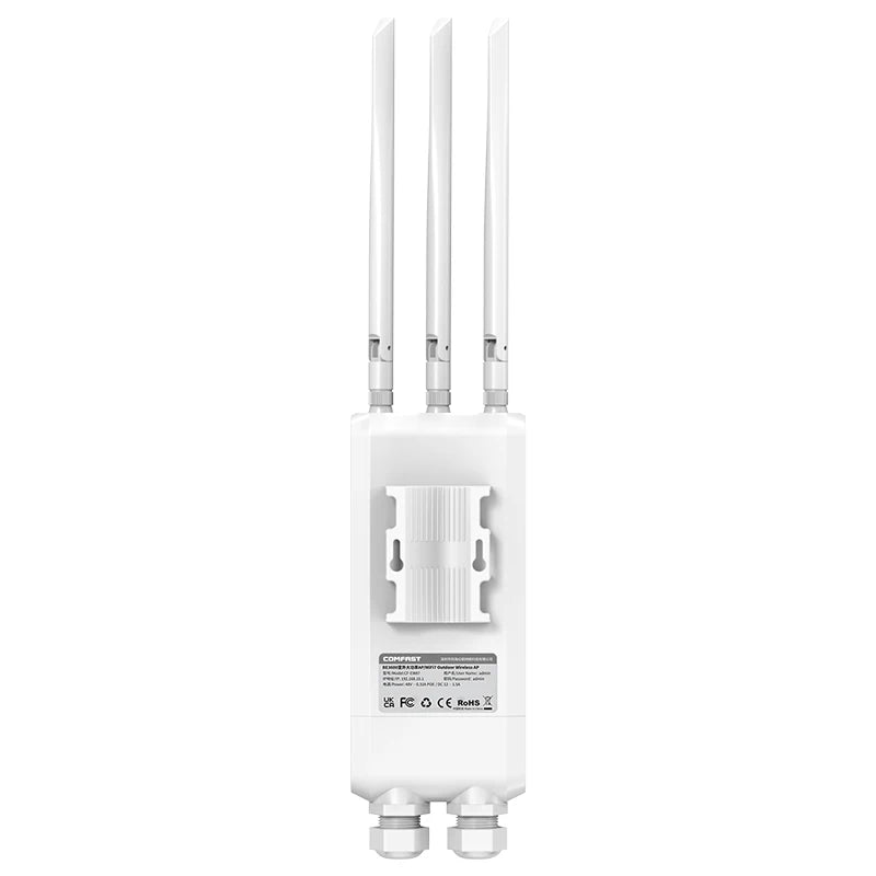 COMFAST BE3600 WIFI7 Outdoor AP Router 2.4G/5.8G Dual Band Long Range Signal Extender Amplifier Wireless Repeater Waterproof