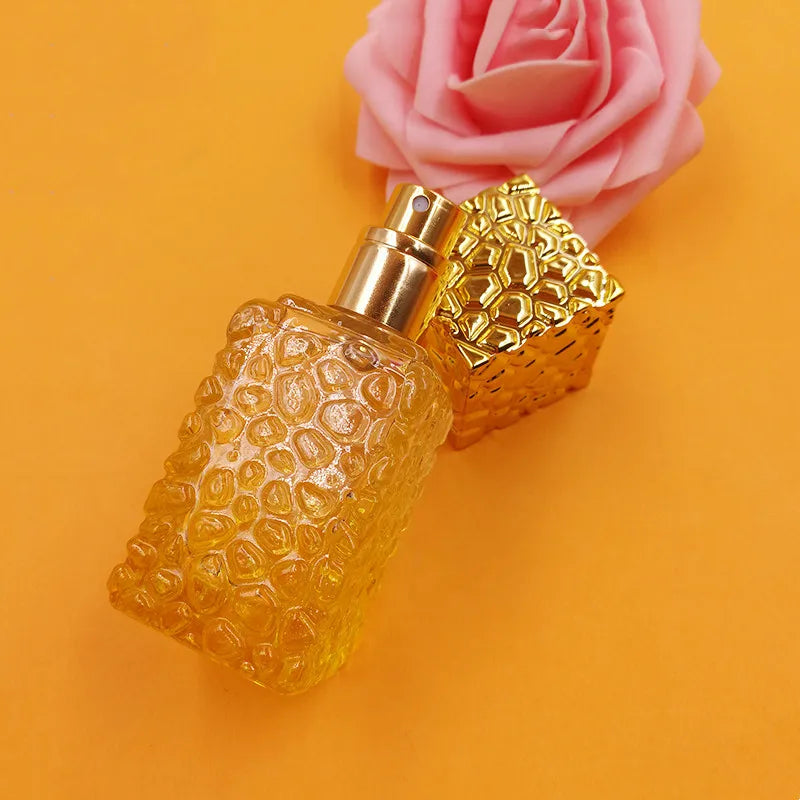 5/10/20pcs High-end 27ml Empty Perfume Bottle Colored Glass Spray Bottle Cosmetic Container Fragrance Atomizer Portable Travel