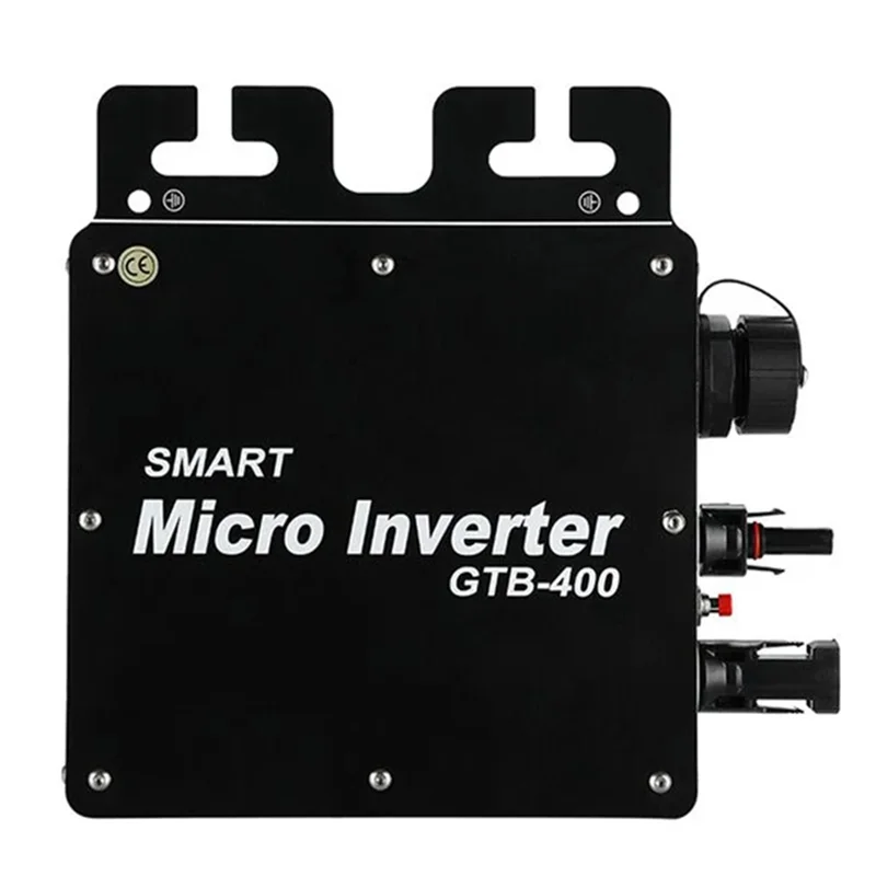 Grid Tie Solar Inverter 400W Intelligent Microinverter 22-50VDC MPPT IP65 Wifi Pure Sine Wave Converter For 110V 220V Durable-AT