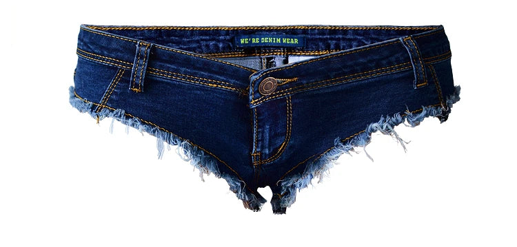 Women's Hot Mini Denim Shorts Women Low Waist Summer Jeans Short Fashion Club Beach Skinny Shorts