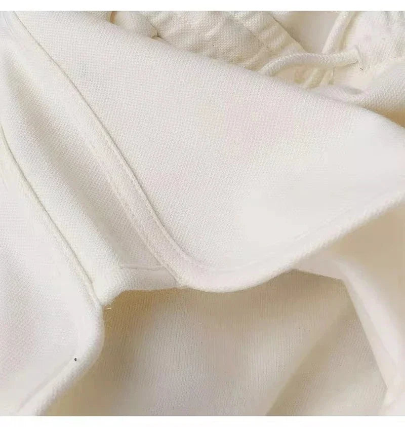 SMVP 2026 Women Casual Drawstring Sports Shorts Thin High Waist Yoga A-line Shorts Loose Women Running Straight Trousers Summer