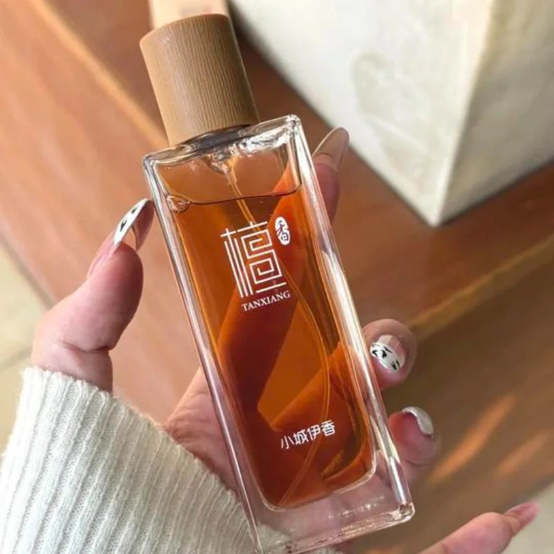 Premium Woody Sandalwood Men's Fragrance Long-lasting Oud Cinnamon Ambergris Eau De Toilette Unisex Woody Fragrance Spray 50ml