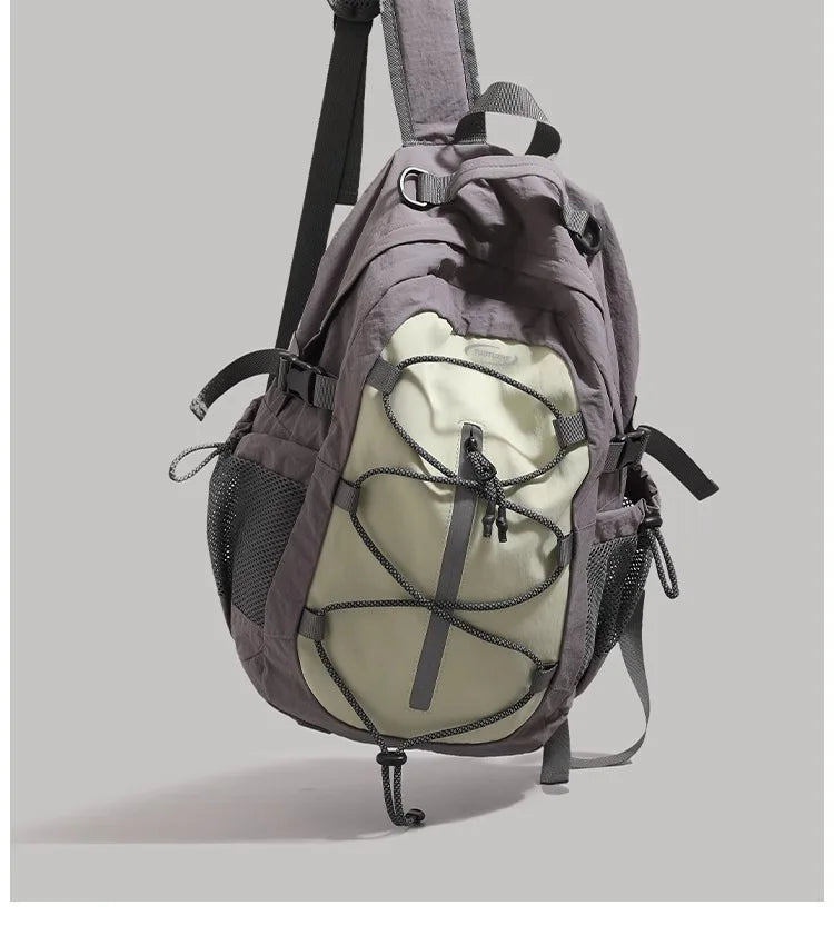 Small Outdoor Travel Backpack for Women, Lightweigh Waterproof Hiking and Mountaineering BackpackJunior High School Bag Student