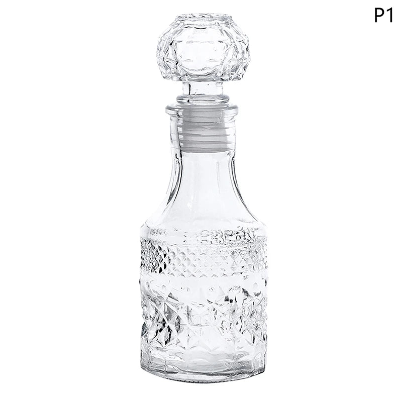 1Pc 100/150ml Transparent Glass Cup Whiskey Decanter Party Barware Whiskey Glass Bottle For Liquor  Bourbon Barware