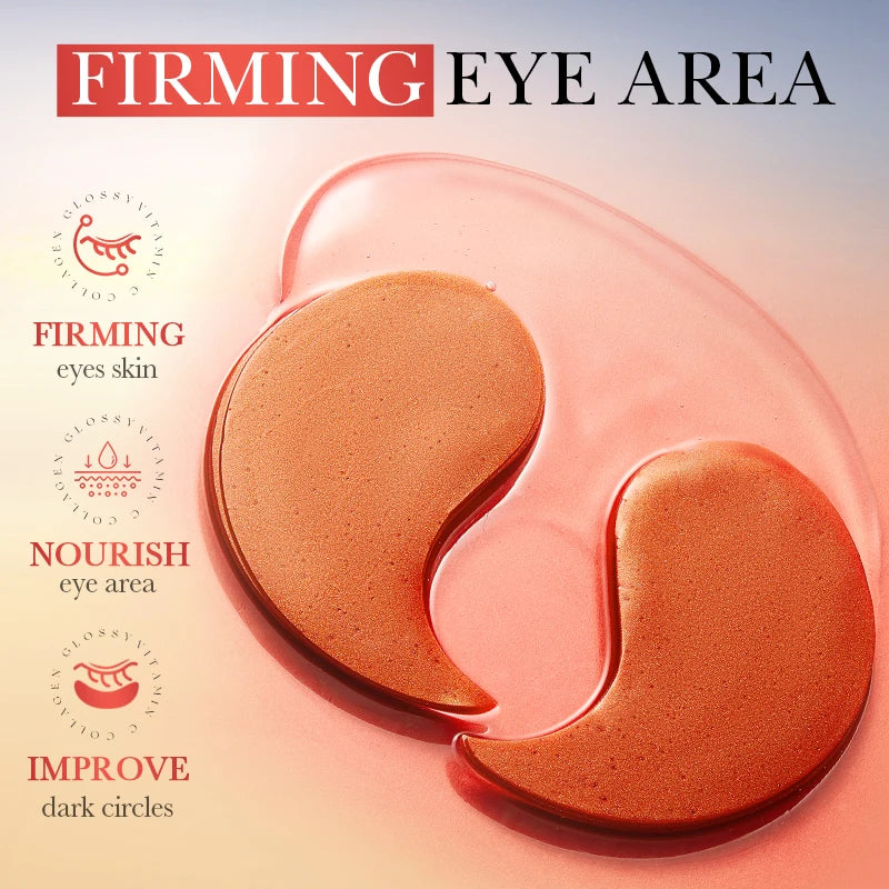 80pcs BIOAQUA Snail Crystal Collagen Eye Mask Anti Dark Circles Eyes Bags Anti-Wrinkles Moisturizing Anti-Aging Eye Patches