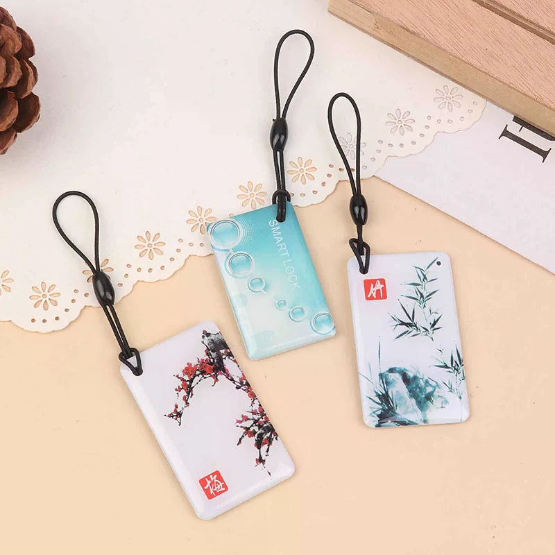 10Pcs 13.56Mhz IC Card Electronic Smart Door Lock Card Digital Smart Fingerprint Locks Unlock Small RFID Card