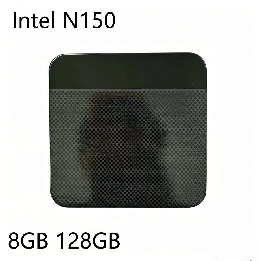 Mini PC Intel N150 16GB DDR4 512GB M.2 NVMe SSD Triple 4K Output WiFi6 Silent Cooling Office Home Desktop Pro Ultra Fast Max