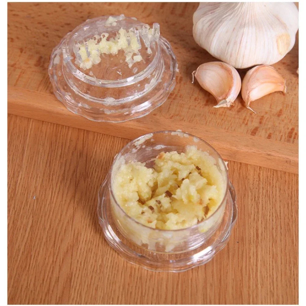 Garlic Press Kitchen Acceesories Food Chopper Tools Fruit Slicer Manual Processor Bar Gadgets Dining Home Garden