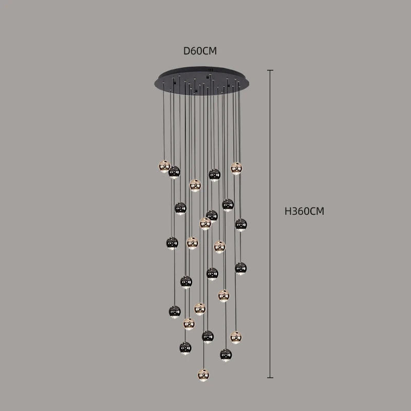 Modern Home Decor Led Lights Pendant Light Lamps  Chandeliers For Living Room Hanging Light Indoor Lighting