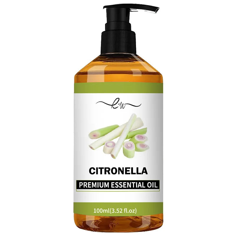 Lavender Ginger Herbal Massage Oil 100ml - Coconut Chamomile Infused, Hair Care & Full Body Massage, Relaxing Meridian Oil, Natu