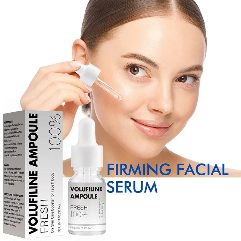Volufiline Asiatica Ampoule 10ml Plumping Soothing Facial Serum Hydrating Moisturizing Essence Gentle Daily Skin Care Ampoule
