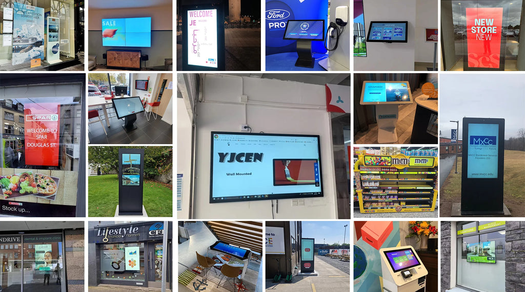 21.5 Inch Touch Screen Wall Mounted Kiosk for Indoor Use Payment Self Ordering Interactive Printer Fast Food Restaurant SDK