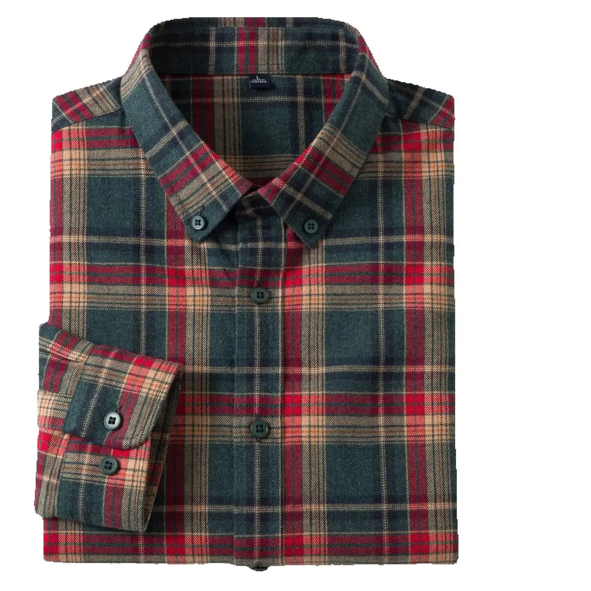 Men's Fashionable and Stylish Multi-Color Checkered Shirt, a New Business Trend, High-Quality Long-Sleeved for Commuting