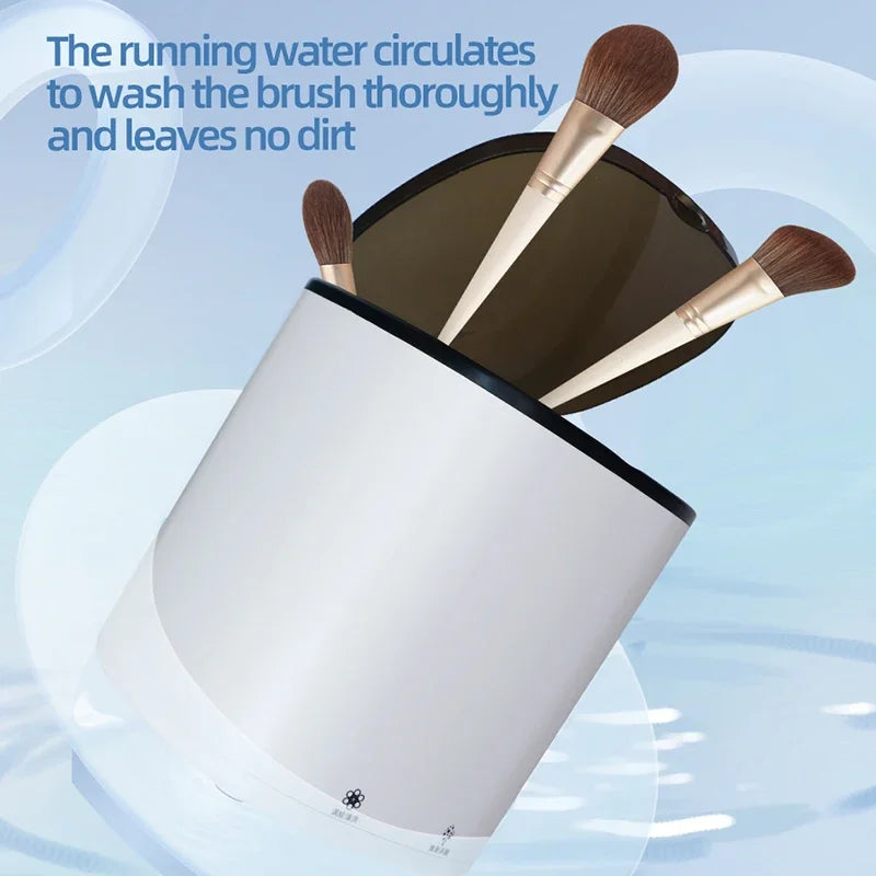 Beauty Egg Makeup Brush and Washer Quick Wash Brush Electric Scrubbing Artifact Cleaning Machine Tools Makeup Brush New Models