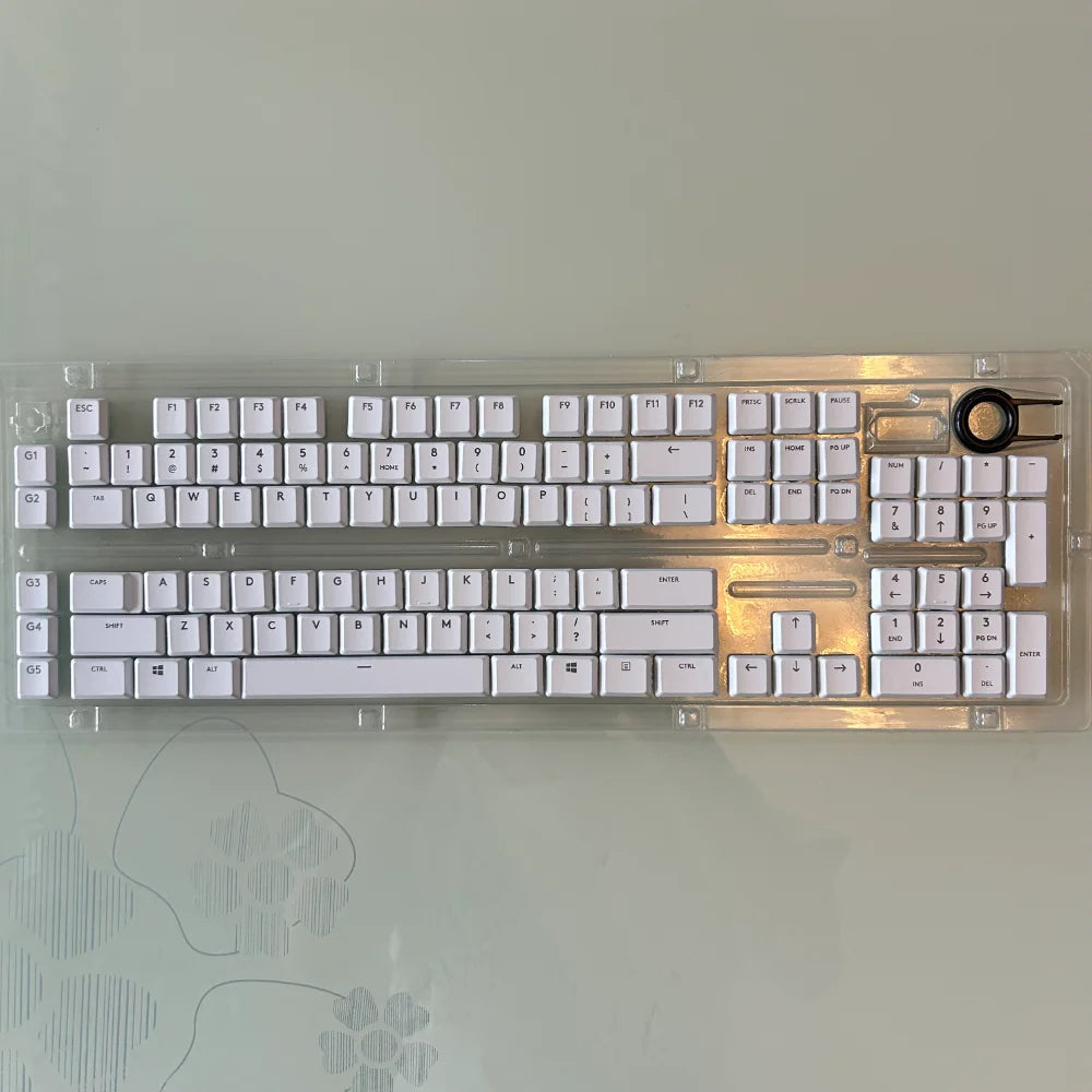 Matte version black G913 G913TKL keycap G915 G915TKL mechanical keyboard matte light-transmitting non-slip keycap