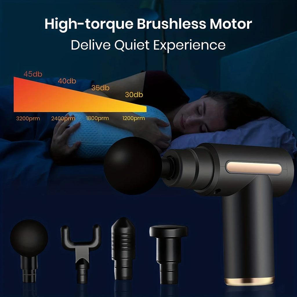 30-Level Massage Gun – Portable Percussion Massager