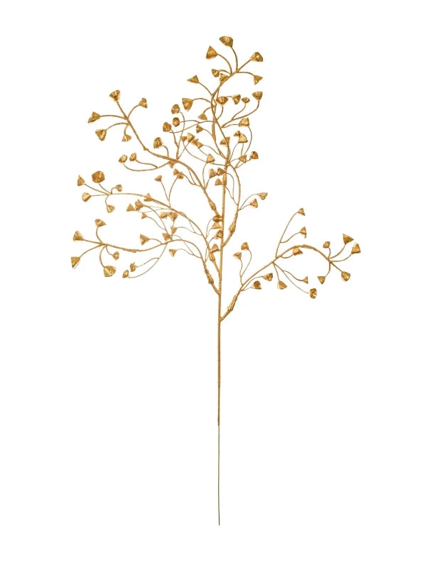 10Pcs Artificial Plants Golden Leaves Festival Home Room Table Decora Outdoor Wedding Garden Yard Garland Wreath DIY Gifts Prop