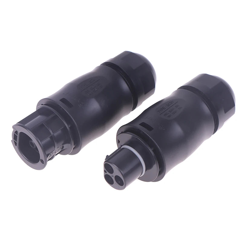 Solar Connector IP68 3 Pin Waterproof PV Adapter for Micro Inverter Hoymiles Deye APsystems Plug and Play 2026 New